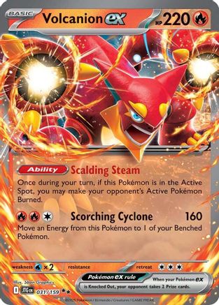 Volcanion ex (31/159) - SV09 Journey Together Holofoil