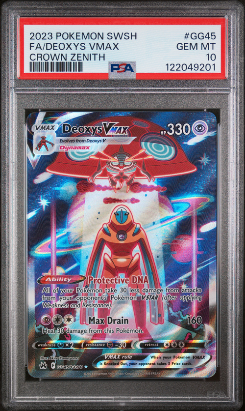 PSA Card Front