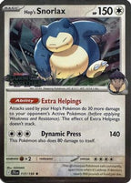Hop's Snorlax (Cosmos Holo) (117/159) - Miscellaneous Cards & Products Holofoil