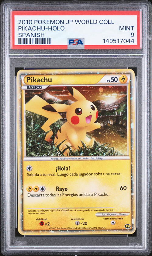 PSA Card Front