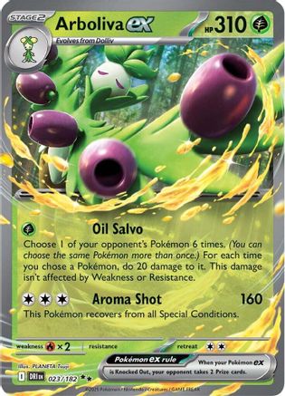 Arboliva ex (23) - SV10 Destined Rivals Holofoil