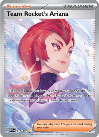 Team Rocket's Ariana (237/182) - SV10 Destined Rivals Holofoil