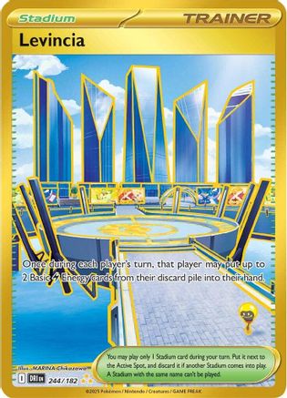 Levincia (244) - SV10 Destined Rivals Holofoil