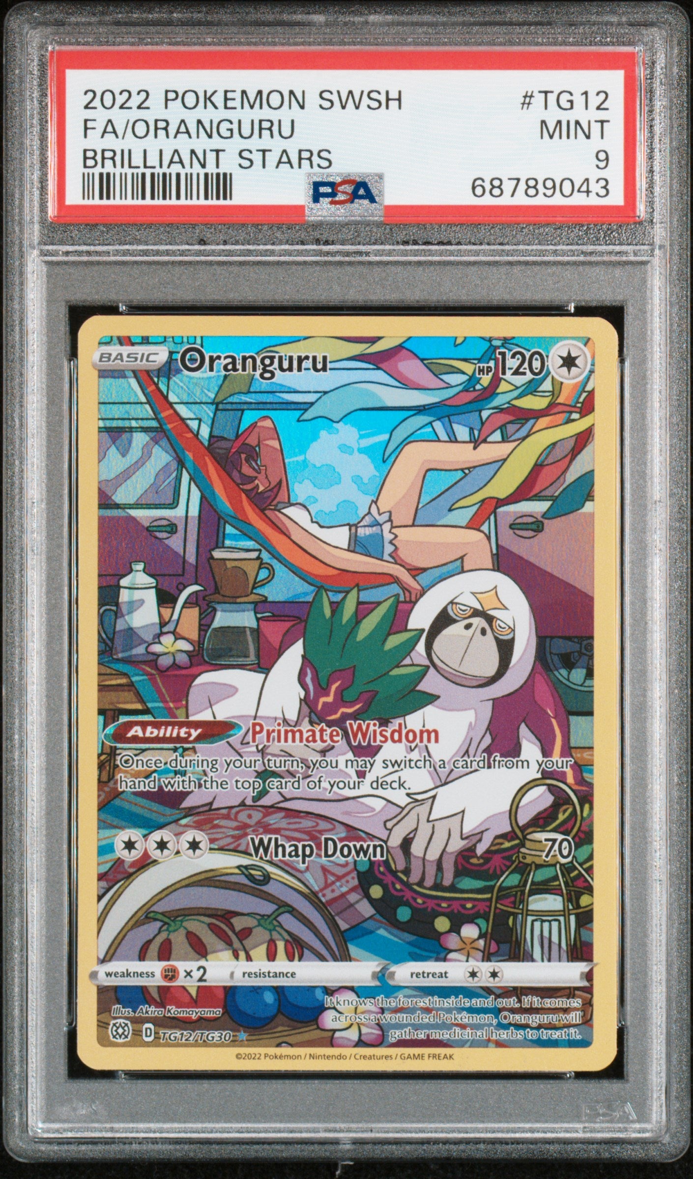 PSA 9 FA/ORANGURU BRILLIANT STARS