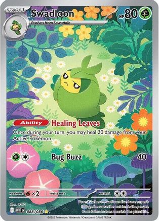 Swadloon (88/086) - SV White Flare Holofoil