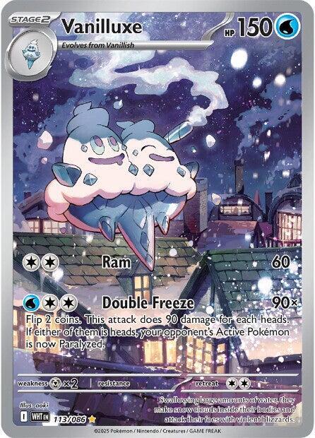 Vanilluxe - 113/086 - White Flare