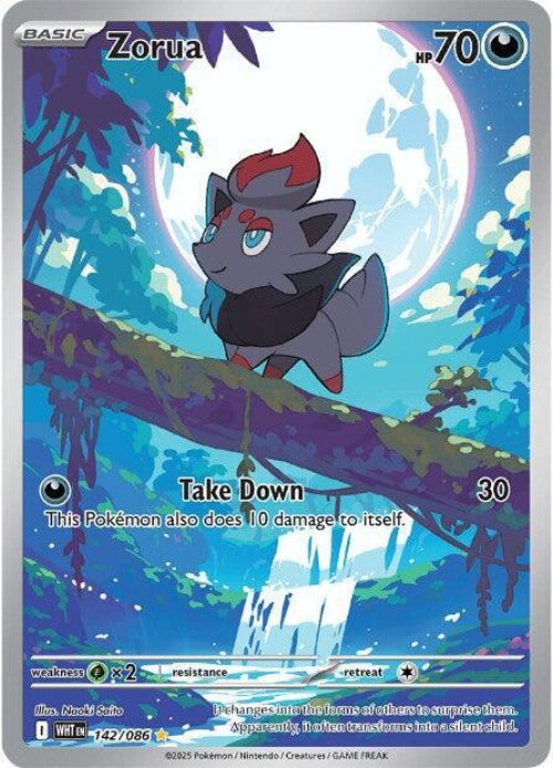 Zorua - 142/086 - Black Bolt
