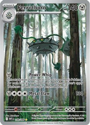 Ferrothorn (149/086) - SV White Flare Holofoil