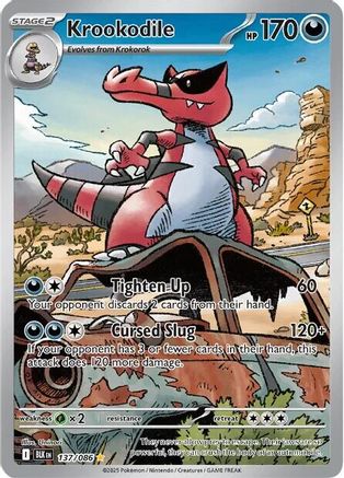 Krookodile (137/086) - SV Black Bolt Holofoil