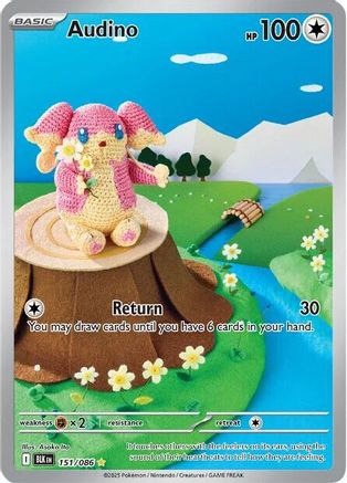 Audino (151/086) - SV Black Bolt Holofoil