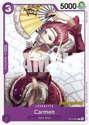 Carmen (OP12-067) - Legacy of the Master Release Event Cards