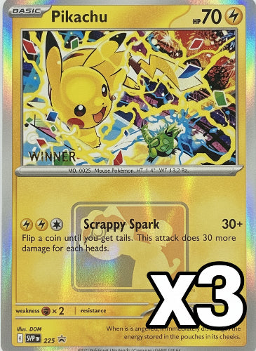 Pikachu World Championship 2025 [Winner] - SVP225 - SEALED
