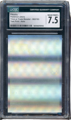 CGC 7.5 PIKACHU TRICK OR TRADE *TEST PRINT* HOLO