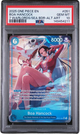 PSA 10 BOA HANCOCK 7 WARLORDS OF THE SEA 