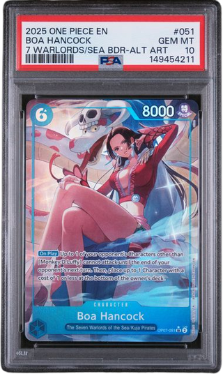 PSA 10 BOA HANCOCK 7 WARLORDS OF THE SEA