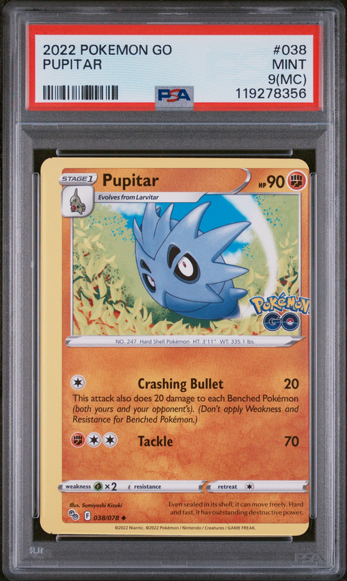 PSA Card Front