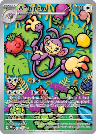 Ambipom (107/094) - ME02 Phantasmal Flames Holofoil