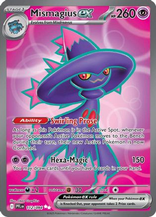 Mismagius ex (112/094) - ME02 Phantasmal Flames Holofoil