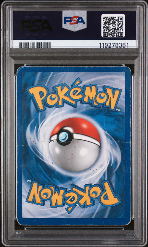 PSA Card Back
