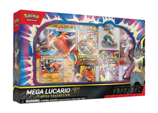 Mega Lucario EX Figure Collection Box