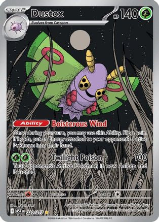 Dustox (220/217) - ME Ascended Heroes Holofoil
