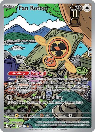 Fan Rotom (250/217) - ME Ascended Heroes Holofoil