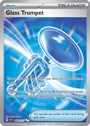 Glass Trumpet (260/217) - ME Ascended Heroes Holofoil
