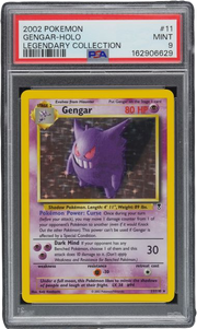 PSA 9 GENGAR HOLO LEGENDARY COLLECTION