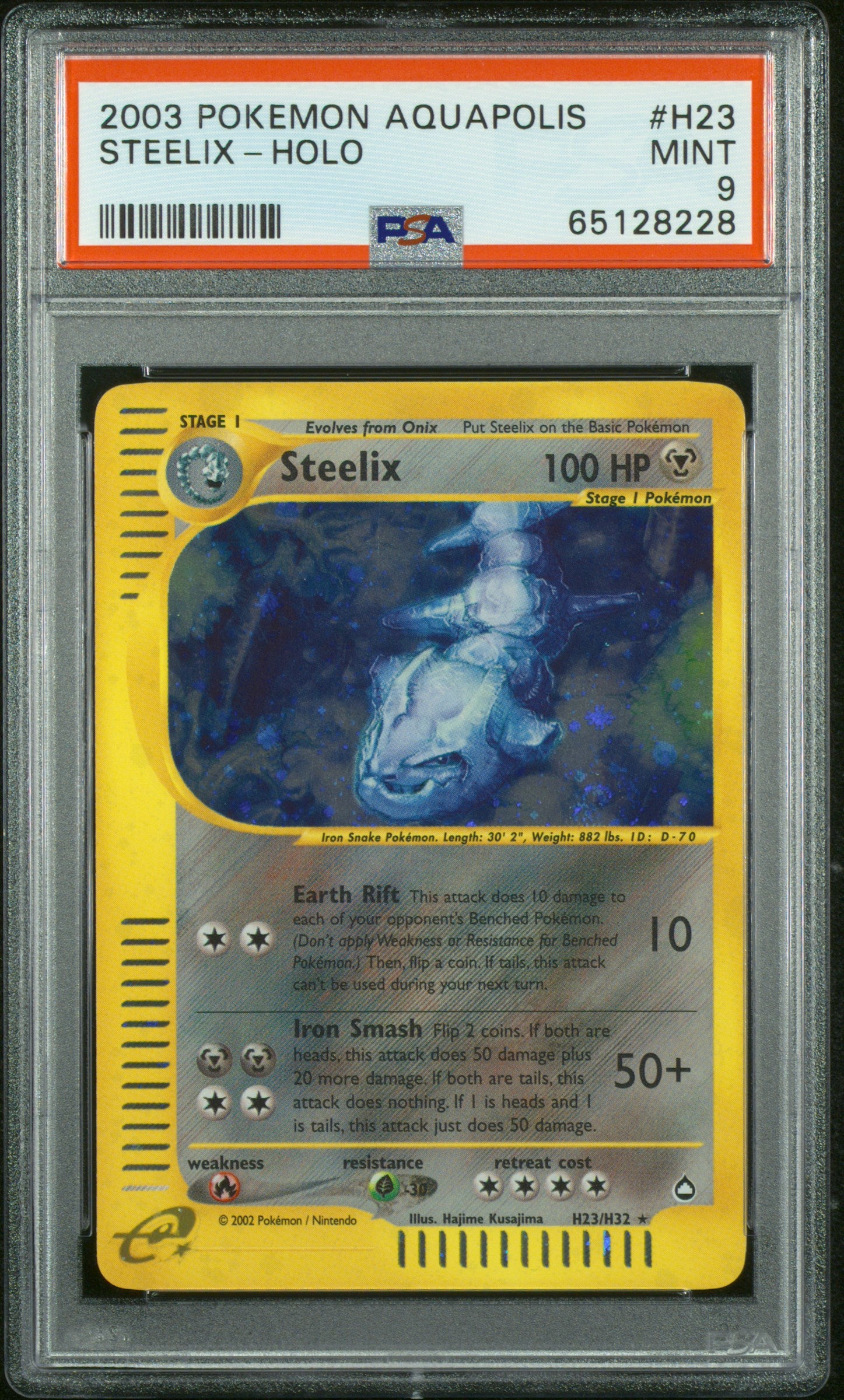 PSA 9 STEELIX-HOLO  