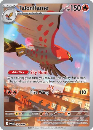 Talonflame (91/088) - ME03 Perfect Order Holofoil