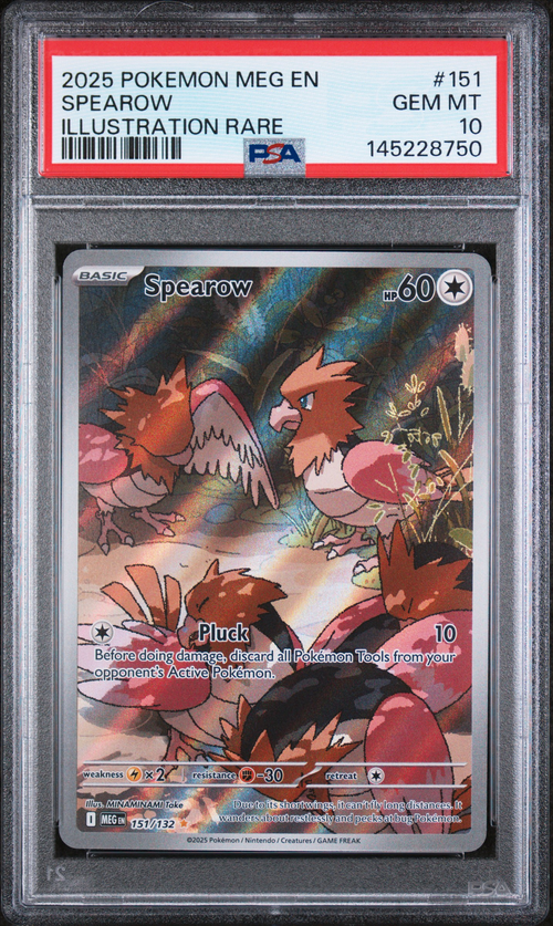 PSA Card Front