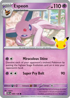 Espeon (69/null) - ME 30th Celebration Holofoil
