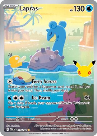 Lapras (131/null) - ME 30th Celebration Holofoil
