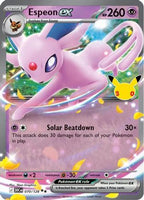Espeon ex (70/128) - ME 30th Celebration Holofoil