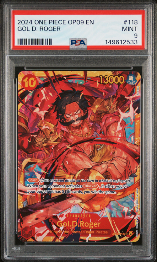 PSA Card Front