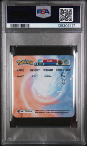 PSA Card Back