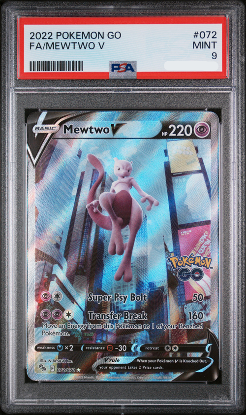PSA Card Front