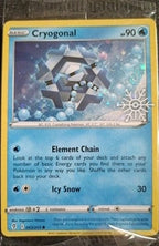 CRYOGONAL 043 SNOWFLAKE STAMP - SEALED