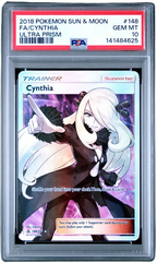PSA 10 FA/CYNTHIA ULTRA PRISM