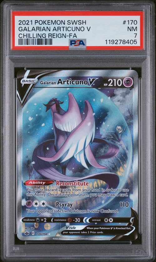 PSA Card Front