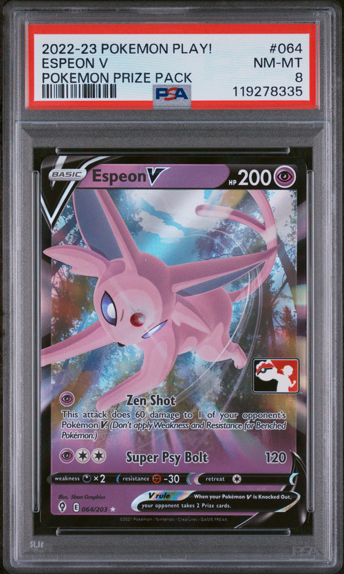 PSA Card Front
