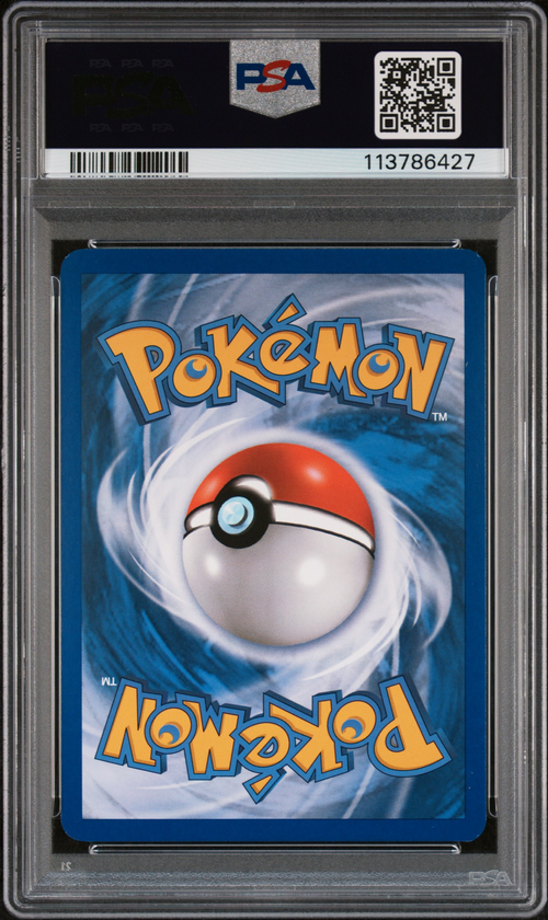 PSA Card Back