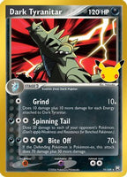Dark Tyranitar (19/109) - ME 30th Celebration Classic Collection Holofoil