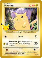 Pikachu (58/102) - Collection Classique du 30e anniversaire de ME Holofeuille