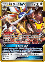 Solgaleo GX (89/149) - ME 30th Celebration Classic Collection Holofoil