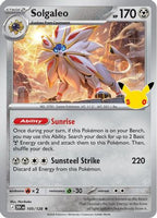 Solgaleo (105/128) - ME 30th Celebration Holofoil
