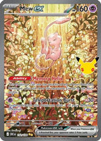 Mew ex (152/128) - ME 30th Celebration Holofoil