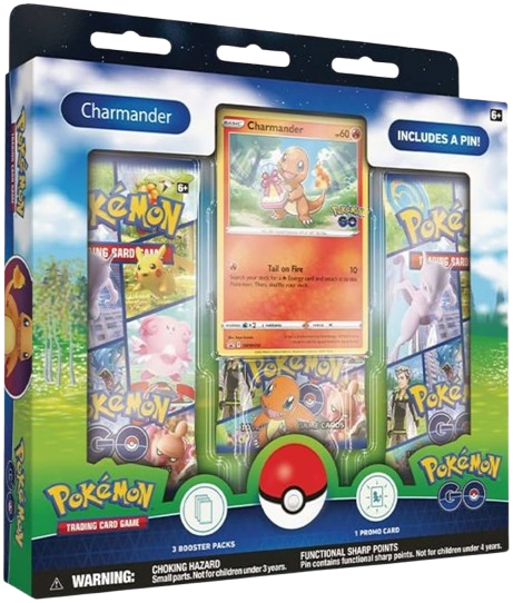 Charmander Pokemon Go Pin Collection Box