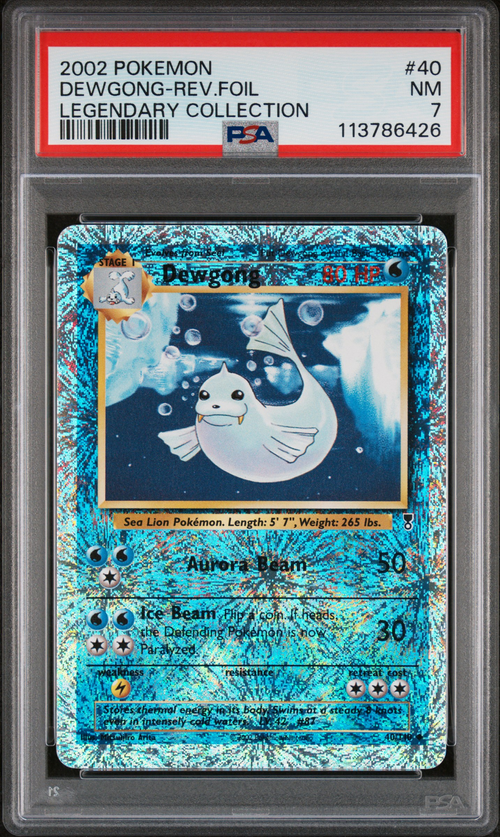 PSA Card Front