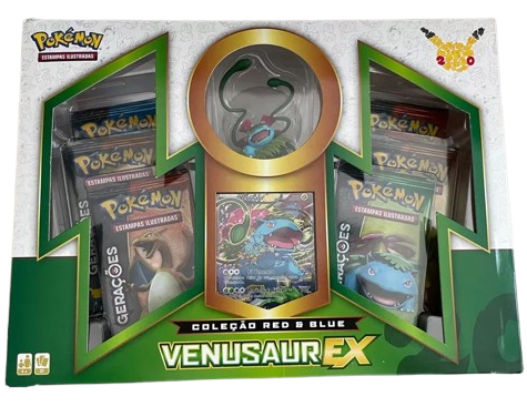 Portugese  Coleção Red & Blue Venusaur EX Box